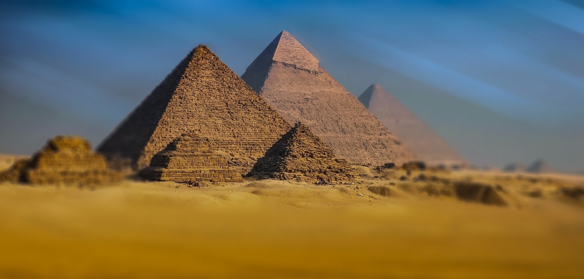Les pyramides de Gizeh